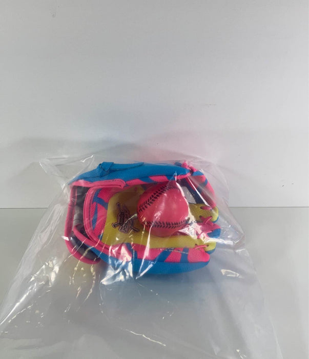 Shop Franklin Sports Youth Glove, Pink/Yellow/Blue at GoodBuy Gear