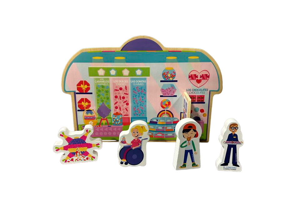 Hola Amigo Dulceria Candy Shop And Shapes Learning Kit