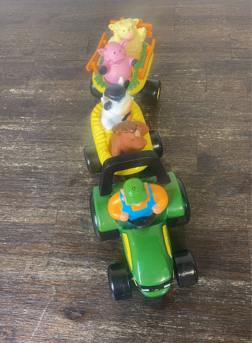 secondhand TOMY John Deere Animal Sounds Hayride