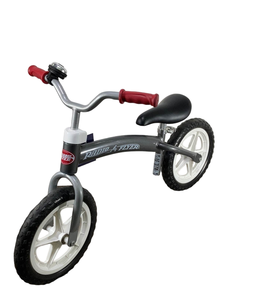 secondhand Radio Flyer Glide And Go Balance Bike, Gray