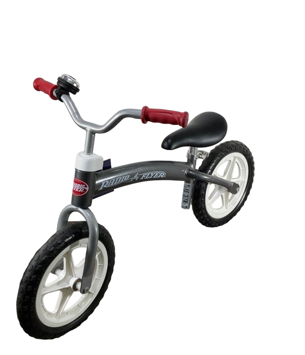 secondhand Radio Flyer Glide And Go Balance Bike, Gray