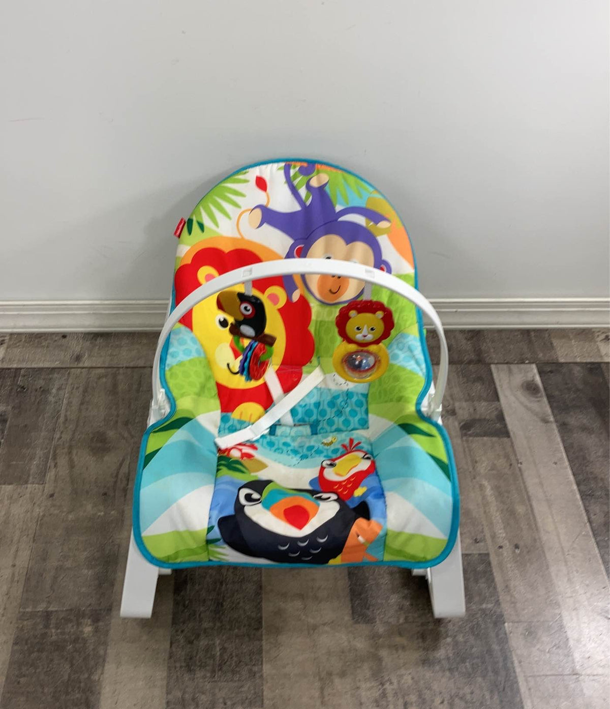 Jungle Rocker Fisher Price Infant To Toddler Rocker, Green Jungle — GoodBuy Gear