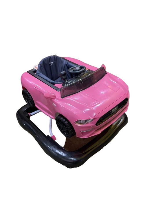 used Bright Starts Ways To Play 4-In-1 Baby Activity Walker, Ford Mustang Pink