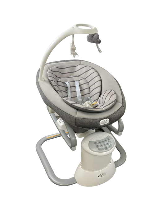 used Graco Sense2Soothe Baby Swing With Cry Detection Technology