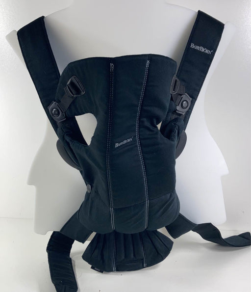 secondhand BabyBjorn Baby Carrier Mini, Black Cotton