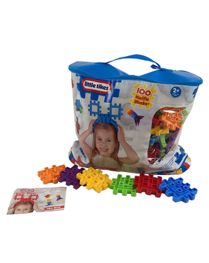 Waffle blocks 100 piece hotsell