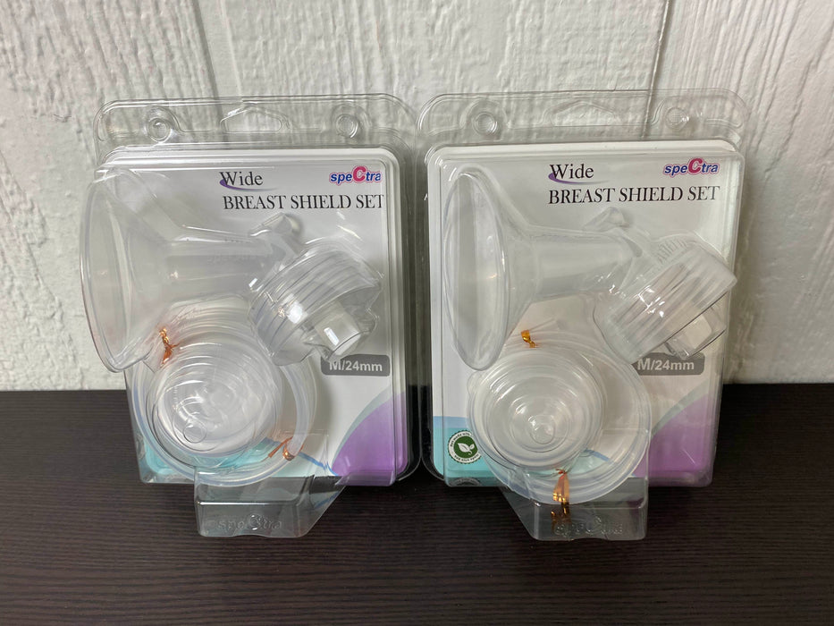 used Spectra Baby Breast Shield Set