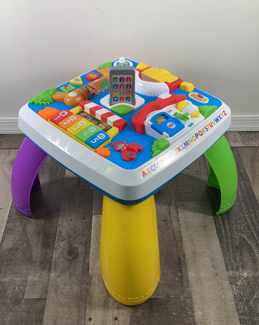 used Fisher Price Laugh & Learn Learning Table