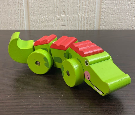 used Fisher Price My First Wiggly Crocodile On Wheels