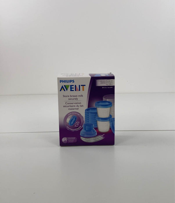 used Philips Avent Breast Milk Storage Cups