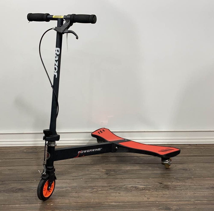 used Razor PowerWing Caster Scooter