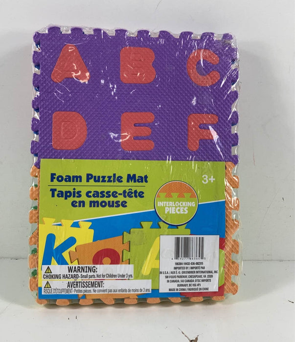 used Foam Alphabet Puzzle