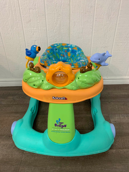 used Kolcraft Tiny Steps 2-in-1 Activity Walker