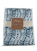 used Crane Baby Crib Fitted Sheet, Indigo Waves