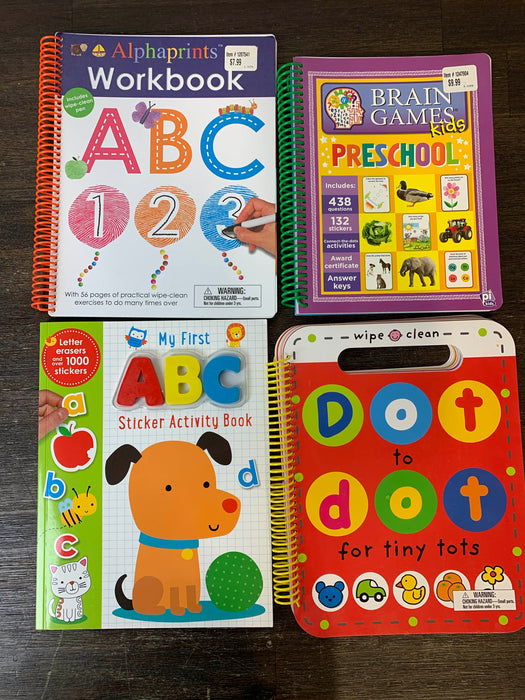 used BUNDLE Activity Books