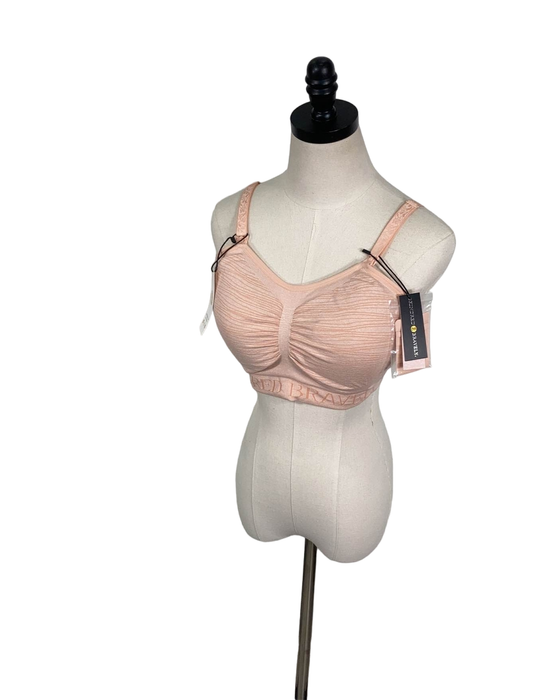 Shop Kindred Bravely Sublime® Hands-Free Pumping & Nursing Bra, X-Large, Pink Heather at GoodBuy Gear