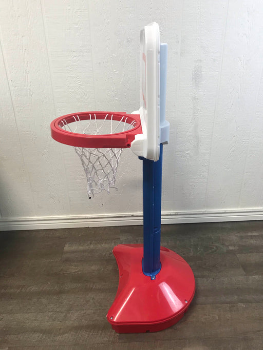 secondhand American Plastic Toys Jump N Slam Basketball Set