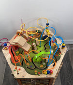 used B. toys Youniversity Wooden Activity Cube