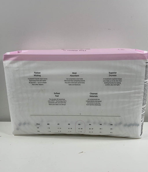 secondhand Coterie Size 3 Diapers