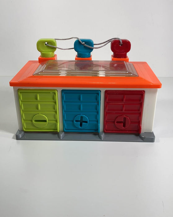 used Battat 3 Car Garage Play Set