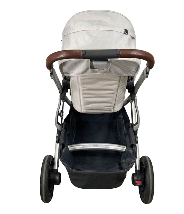 UPPAbaby VISTA V2 Stroller, 2019, Bryce (White Marl)