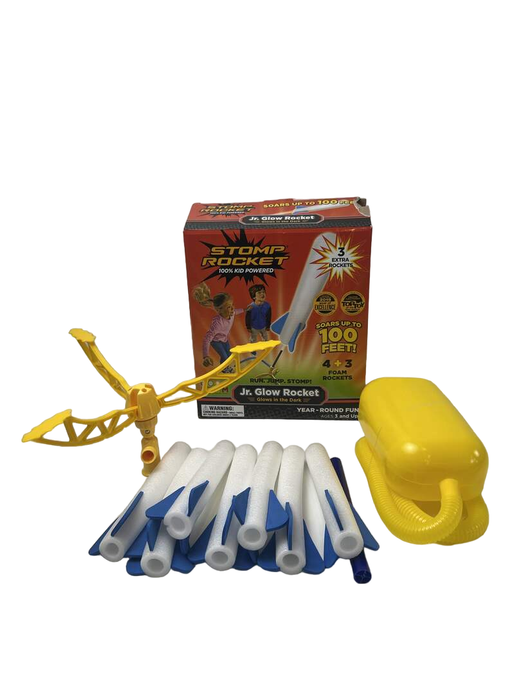 secondhand Stomp Rocket Jr Glow Launcher