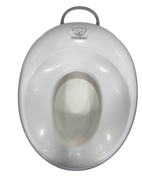 Shop BabyBjorn Toilet Trainer Seat, White/Grey at GoodBuy Gear
