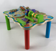 used Melissa & Doug First Play Children’s Jungle Wooden Activity Table