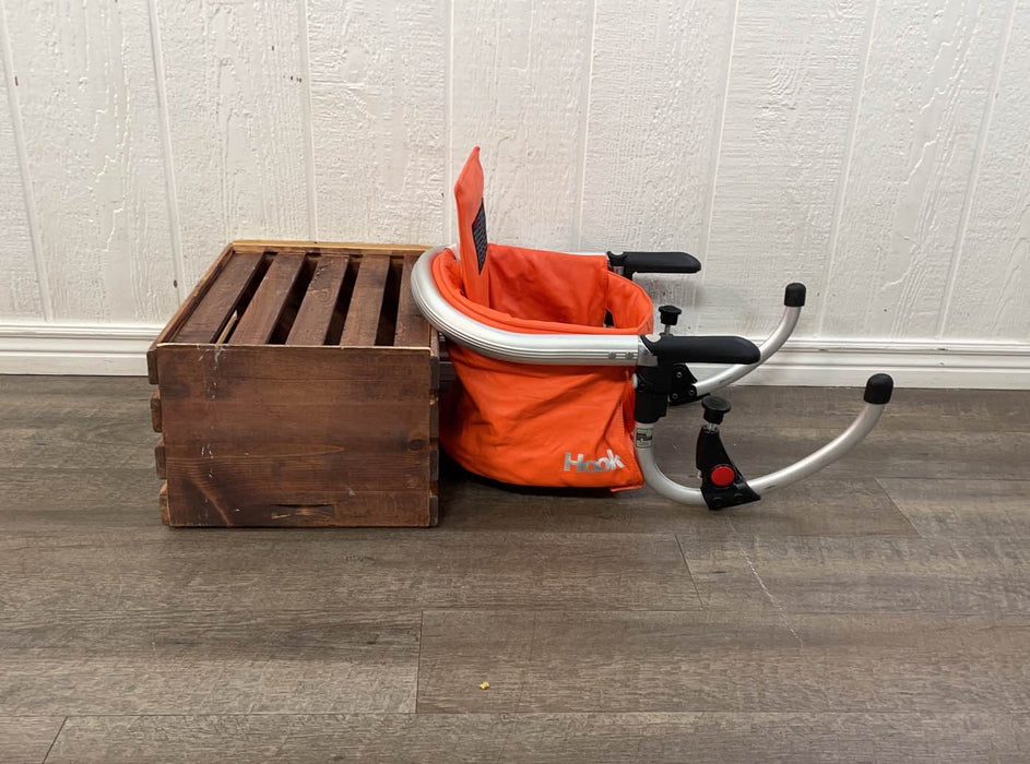 secondhand Joovy Hook High Chair, Orange