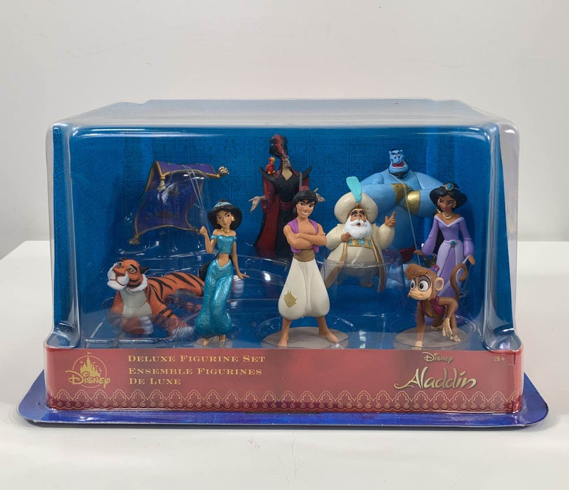 used Disney Aladdin Deluxe Figurine Set