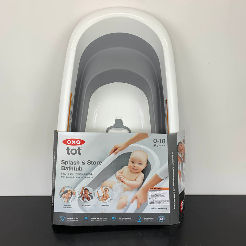 OXO Tot Splash & Store Baby Bathtub