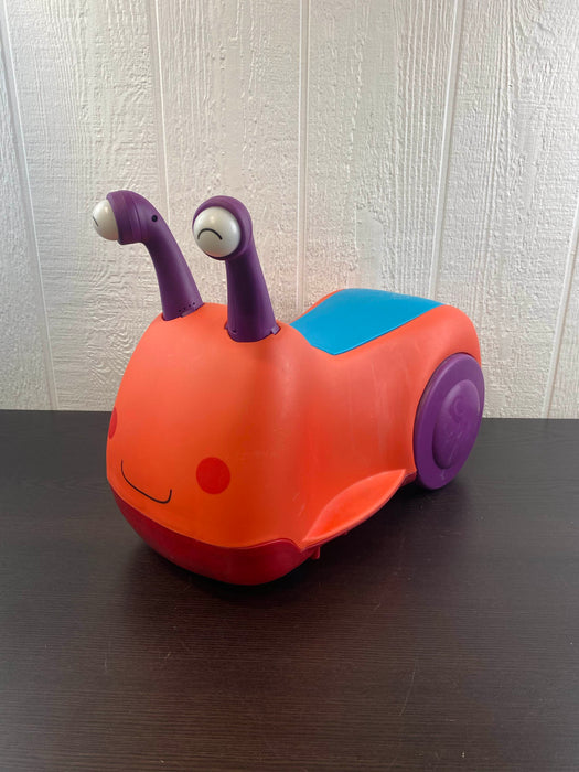 used B. toys Buggly Wuggly (Snail Ride On)