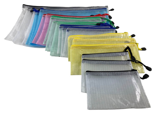 Sunee mesh zipper pouch hot sale