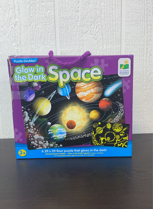 used The Learning Journey Floor Puzzle, Glow In The Dark Space