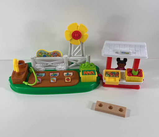 used Fisher Price Little People Growing Garden and Farm Stand Playset