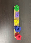 secondhand Melissa & Doug Stack & Sort Board