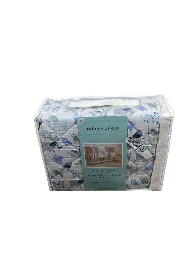 Aden + Anais Essentials Cotton Muslin Bedding Set, 3 Piece