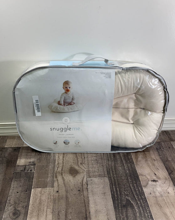 used Snuggle Me Organic Sensory Infant Lounger, Birch