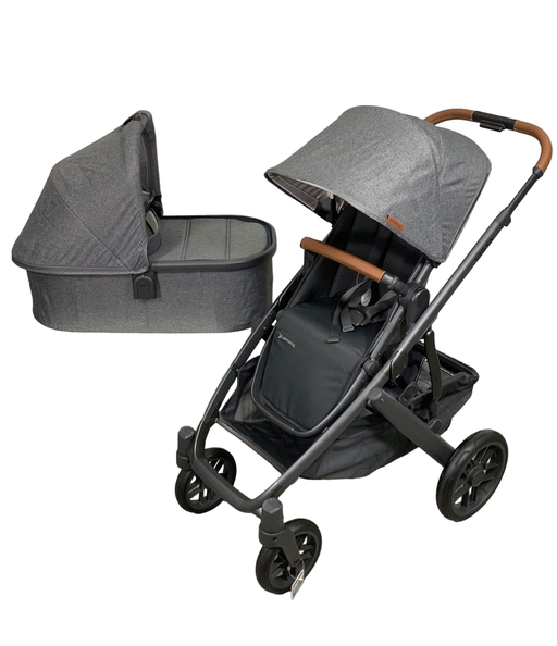 used UPPAbaby VISTA V2 Stroller, Greyson (Charcoal Melange), 2023