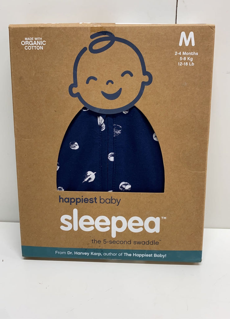 Happiest Baby Sleepea Swaddle, Medium, Midnight