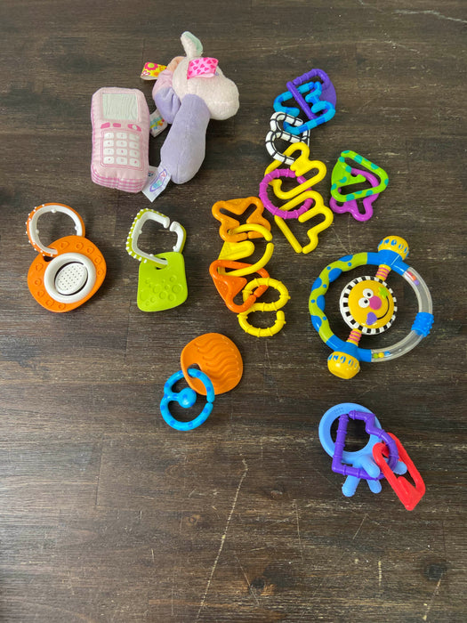 used BUNDLE Grasping Toys