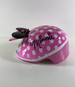 secondhand Disney Bike Helmet, Minnie Mouse, Toddler