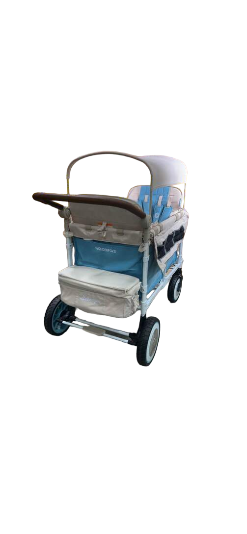 used Wonderfold VW4 Volkswagon Stroller Wagon, Bondi Blue