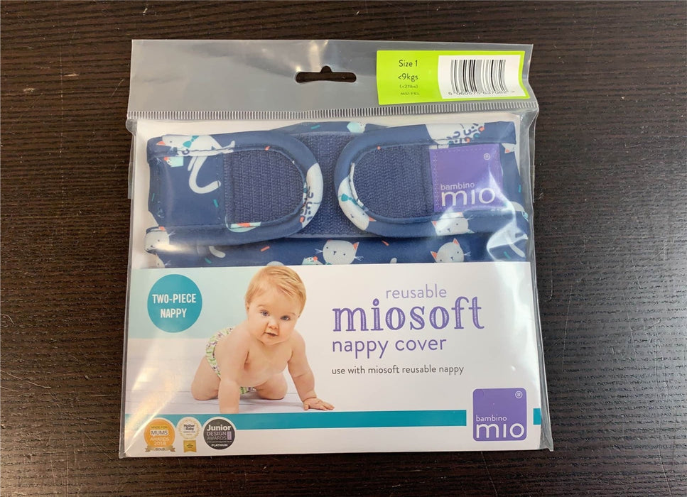 used Bambino Mio Miosoft Diaper Cover, -Size 1 <21lbs