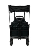 secondhand Wonderfold X2 Push + Pull Double Stroller Wagon, 2021, Black