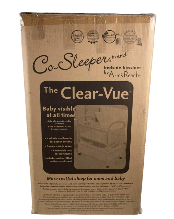 used Arm's Reach Clear-Vue Co-Sleeper