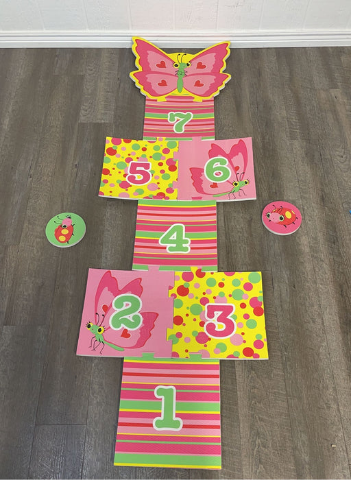 used Melissa & Doug Sunny Patch Bella Butterfly Hopscotch