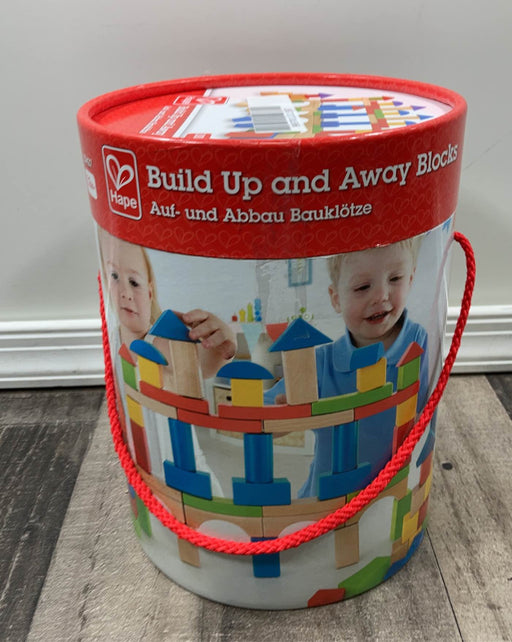 Shop Hape Build Up And Away Blocks at GoodBuy Gear