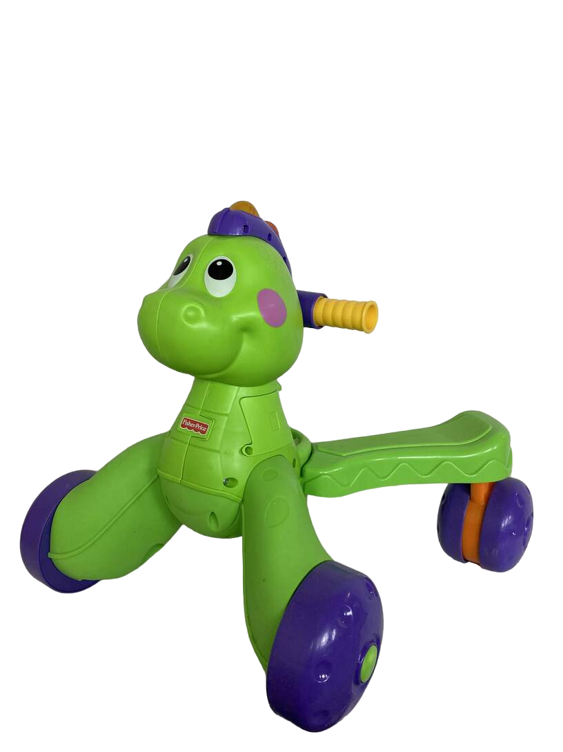 Fisher price stride to cheap ride dino