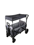 secondhand Wonderfold X2 Push + Pull Double Stroller Wagon, Stone Gray, 2022